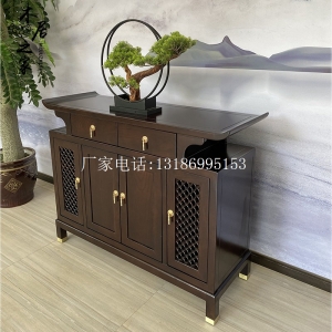 新中式鞋柜--9607