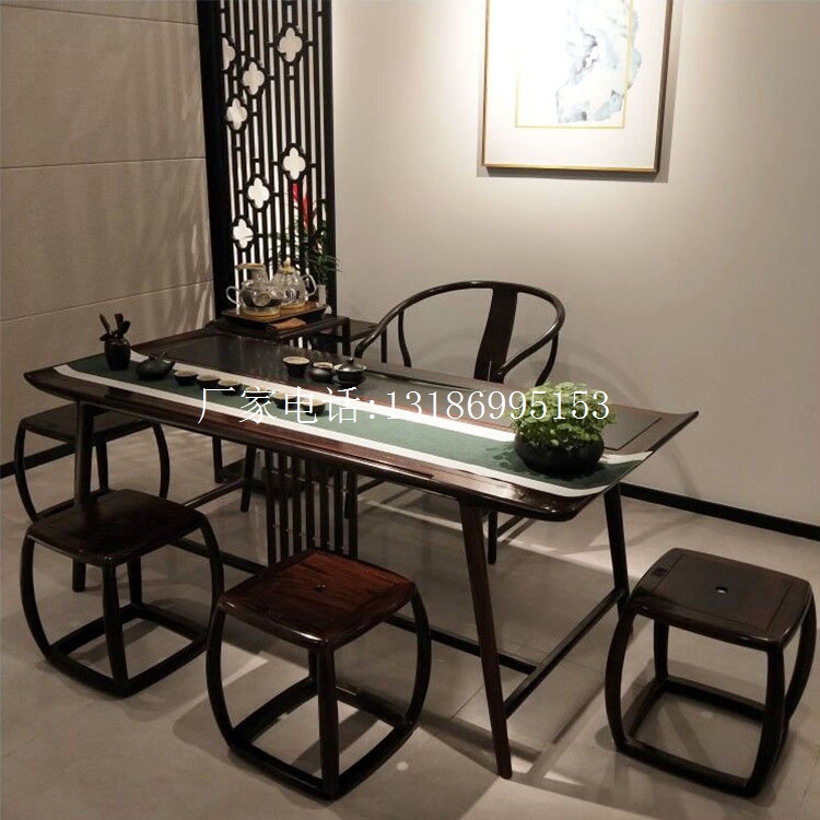 新中式茶桌椅组合--8436(图1)