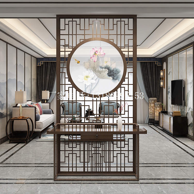 新中式屏风--6234(图1)