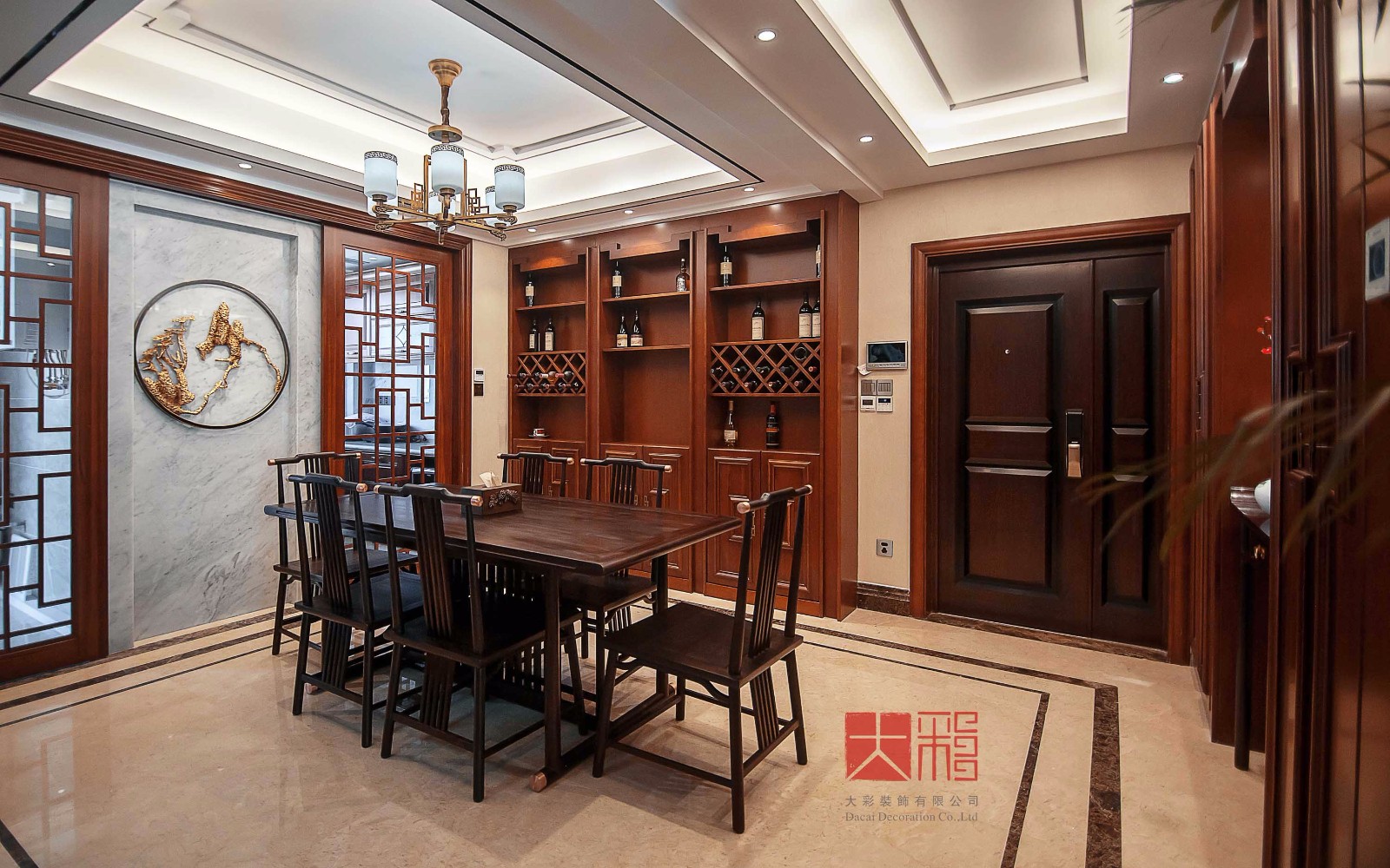 御景豪庭新中式住宅(图5)