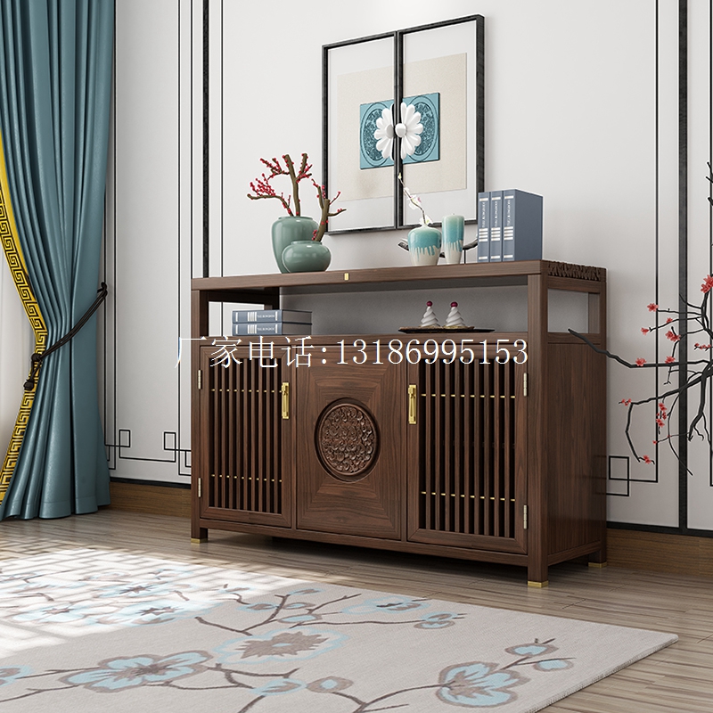 新中式鞋柜--9601(图1)