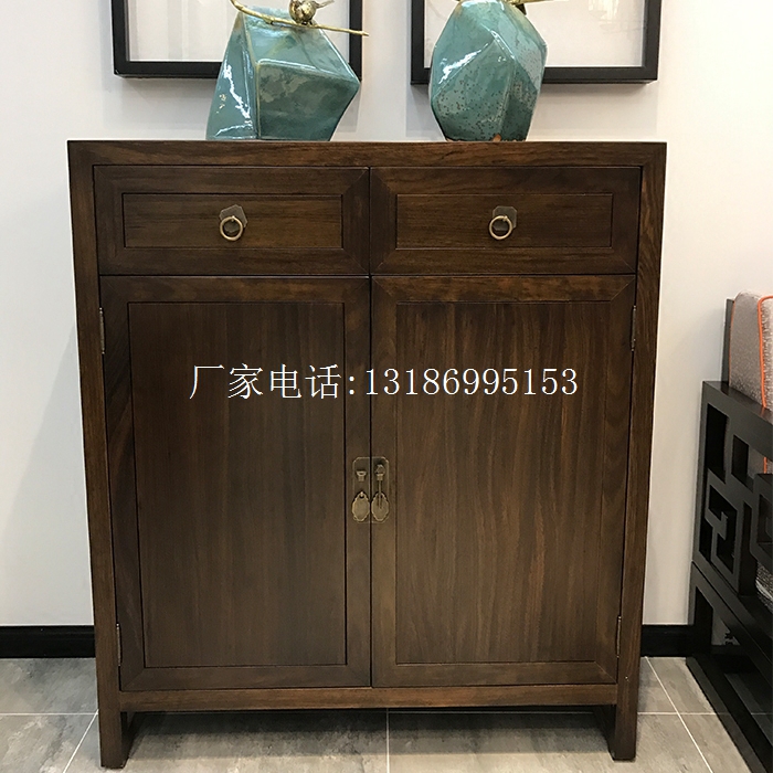 新中式鞋柜--9611(图1)