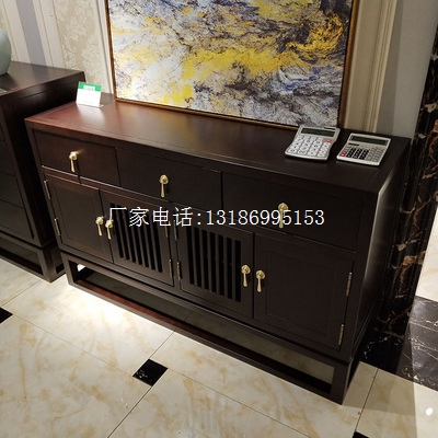 新中式餐边柜--9116(图1)