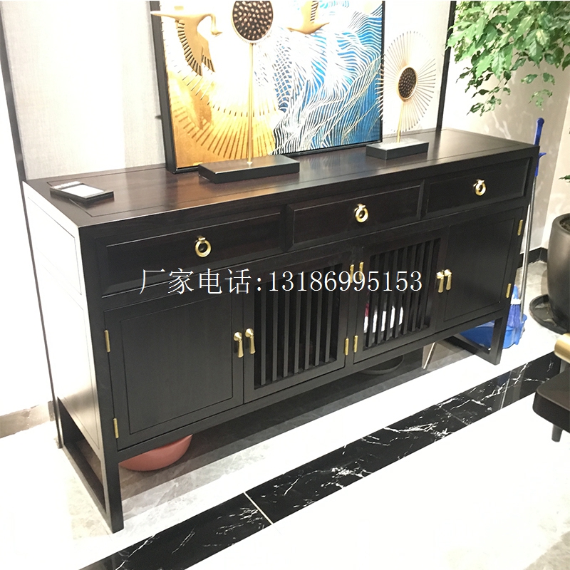 新中式餐边柜--9124(图1)