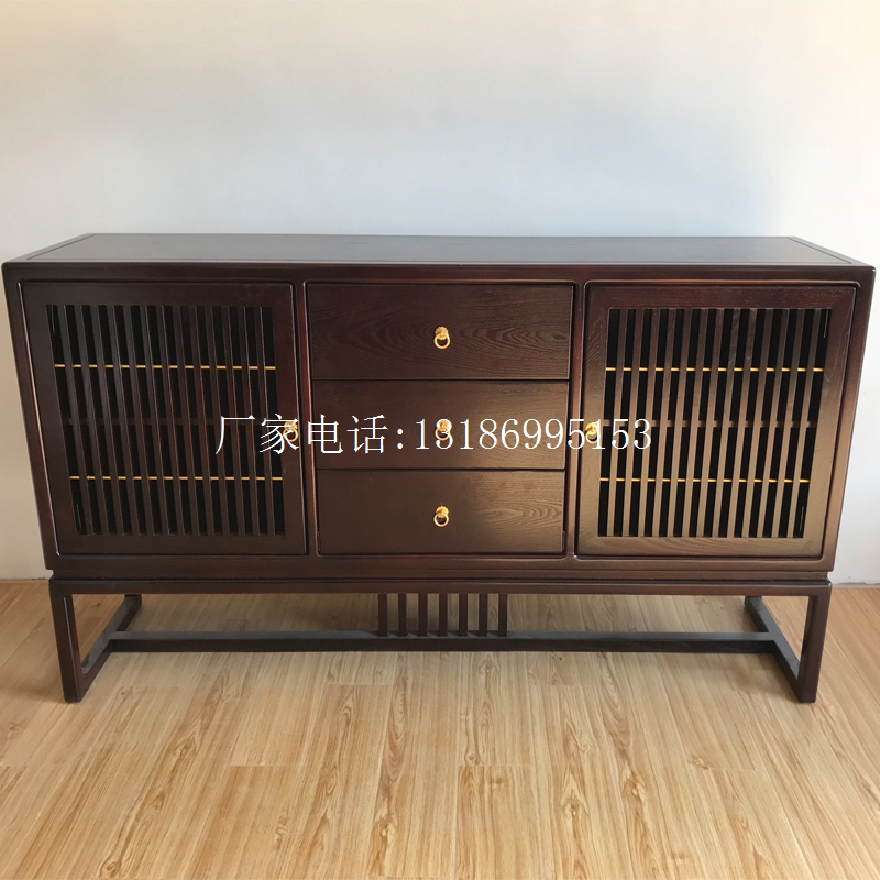 新中式餐边柜--9142(图1)