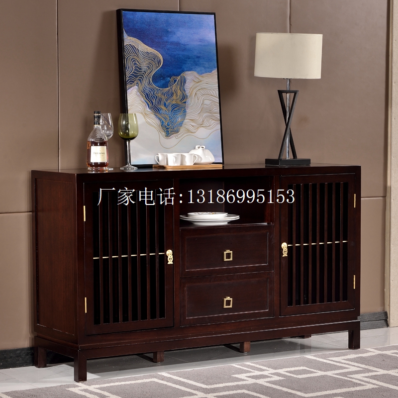 新中式餐边柜--9143(图1)
